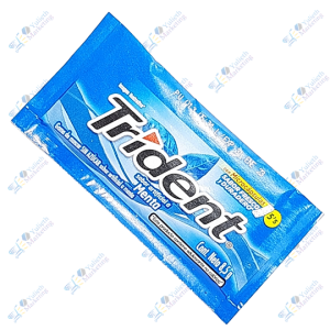 Adams Trident Chicles Sin Azúcar Menta Packx5u 8.5 g