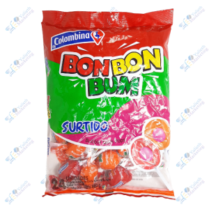 Colombina Bon Bon Bum Chupetes Saborizados Surtido Packx24u 480 g