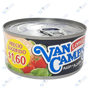 Van Camps Atún en Aceite de Girasol Abre Fácil 184 gr