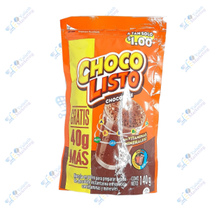Choco Listo Chocolate en Polvo Sachet 140 g
