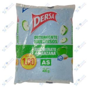 Dersa Detergente en Polvo Multiusos Bicarbonato Manzana 400 g