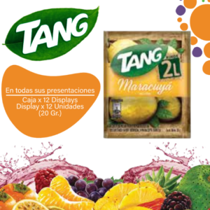 Tang Jugo en polvo de Maracuyá EC12x12x20g