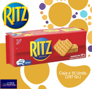 Nabisco Ritz Galletas de sal Cuadrada Caja 15ux297g EC